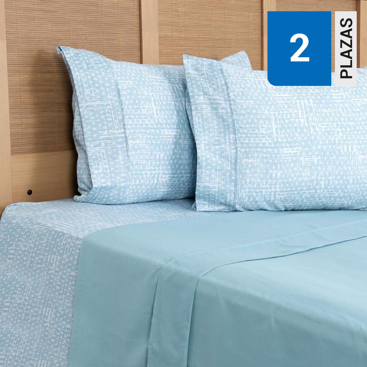 MASHINI - Juego de Sábanas Kigali 2 plazas Multicolor