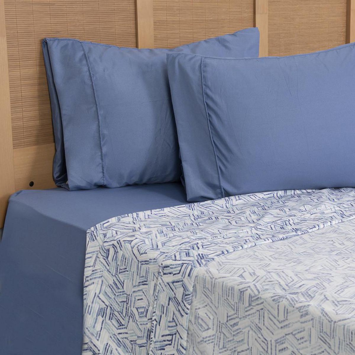 MASHINI - Juego de Sábanas Tunez 2 plazas Multicolor