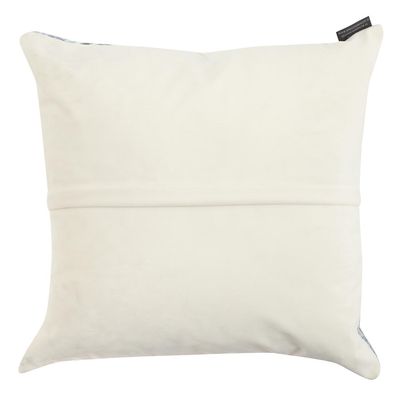 Imagen 2 del producto Cojín Decorativo Flora Blue Crudo y Azul 45x45 cm