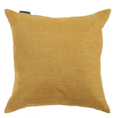 ATMOSPHERA HOME - Cojín Decorativo Lino 45x45 cm Crudo Con Ocre