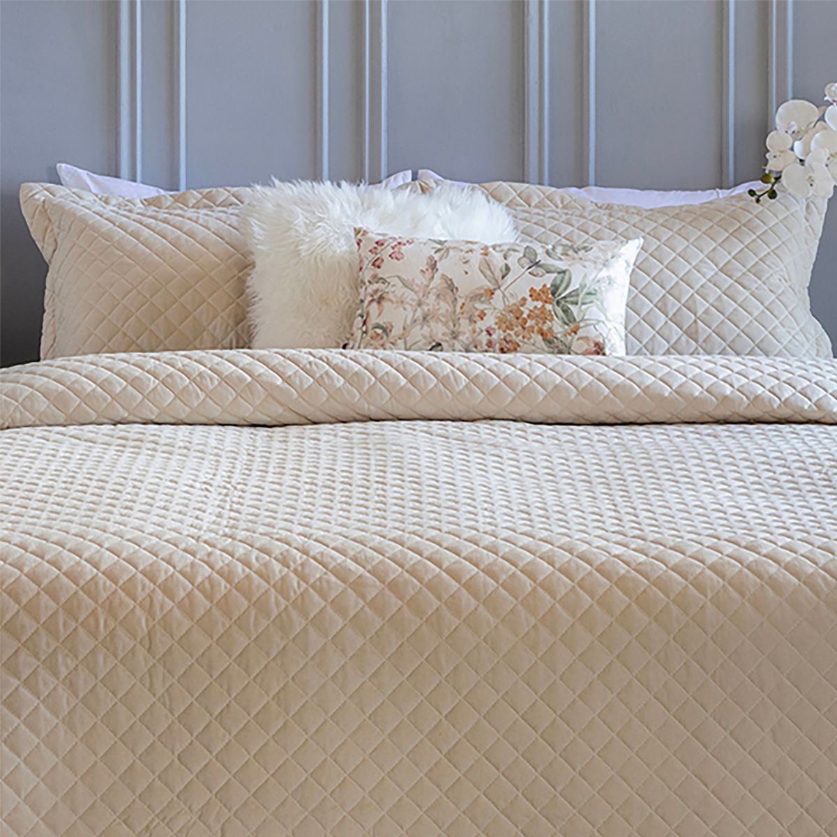 ATMOSPHERA HOME - Cojín Decorativo Jazmín Multicolor 50x30 cm