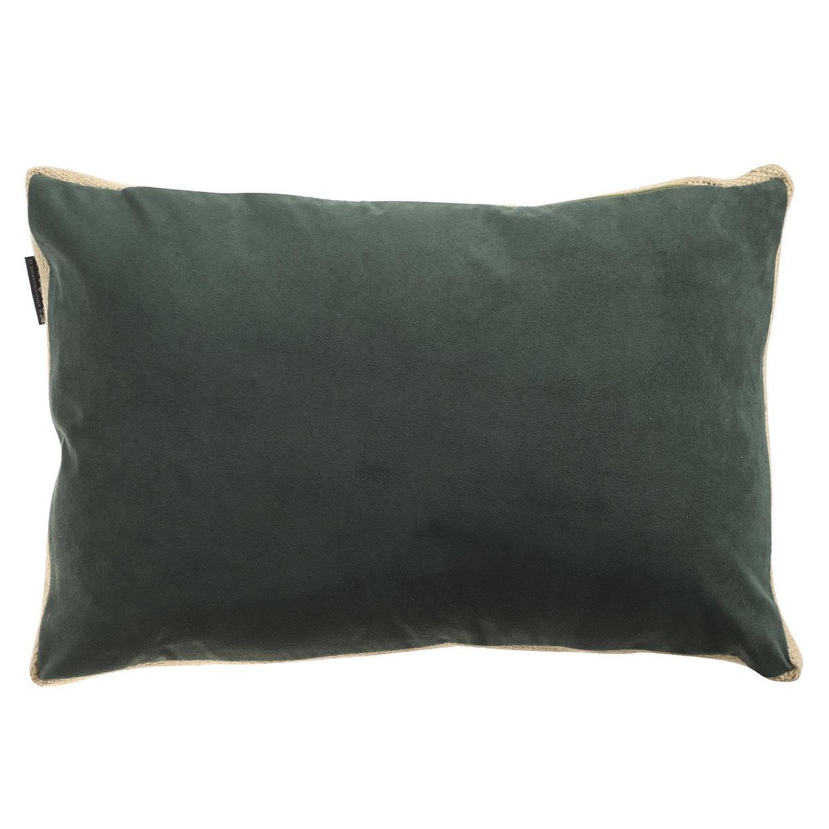 ATMOSPHERA HOME - Cojín Decorativo Romero Yute Verde 50x35 cm