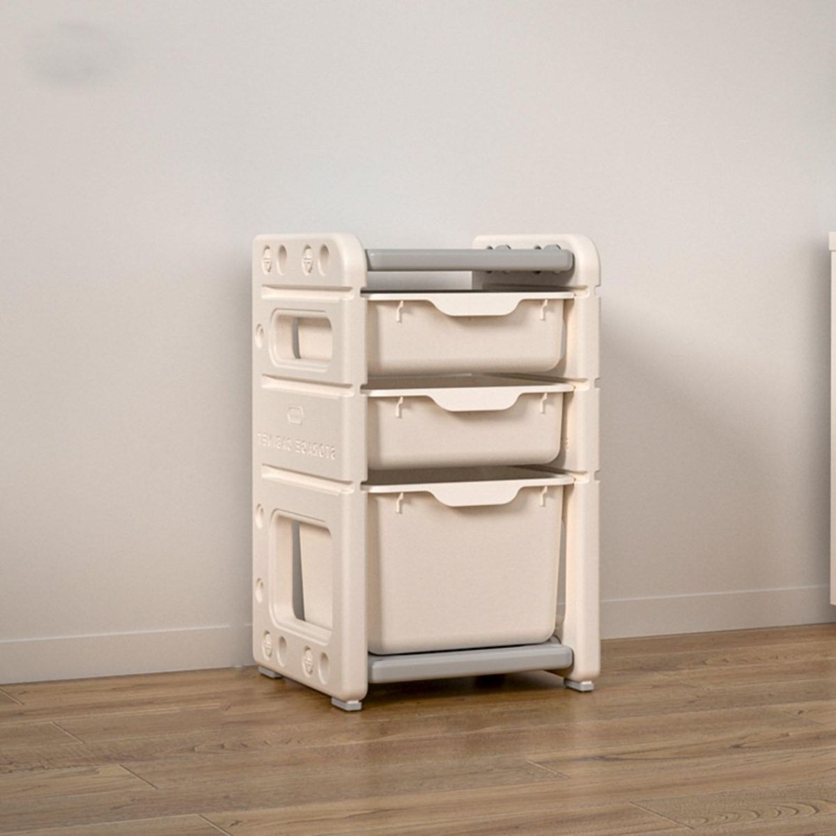 BE DESIGN - Estante Sunny Polipropileno 3 Nivel(es) 37x60x33 cm Blanco