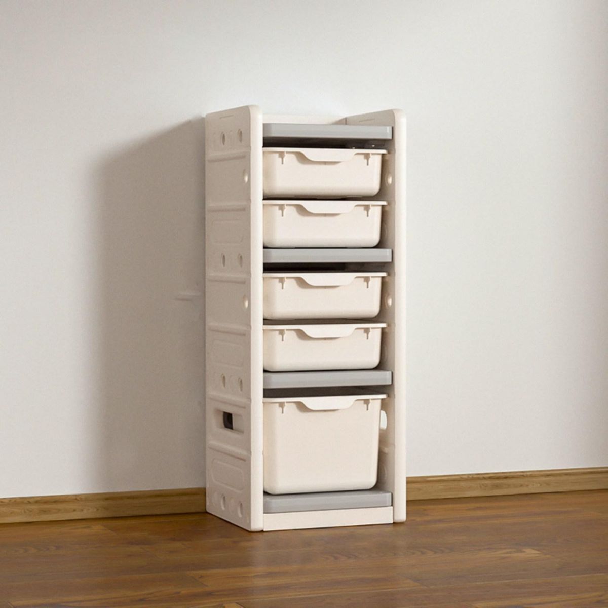 BE DESIGN - Estante Sunny Polipropileno 5 Nivel(es) 38x95x33 cm Blanco