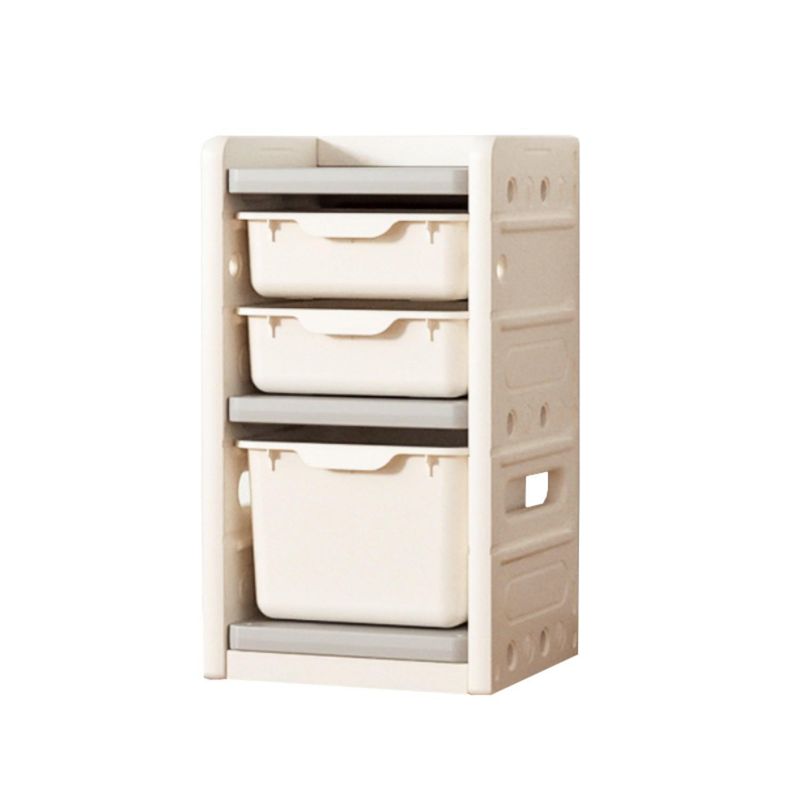 BE DESIGN - Estante Sunny Polipropileno 3 Nivel(es) 38x67x33 cm Blanco