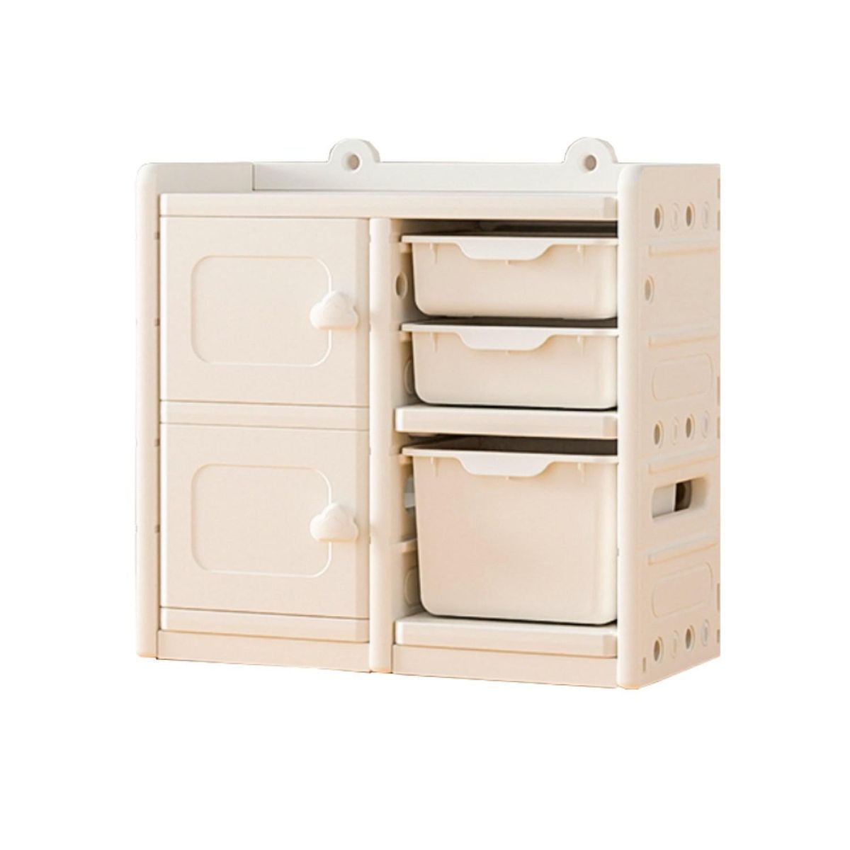 BE DESIGN - Estante Sunny Polipropileno 5 Nivel(es) 73x67x33 cm Blanco