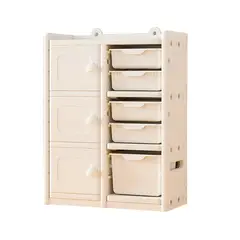 BE DESIGN - Estante Sunny Polipropileno 6 Nivel(es) 73x95x33 cm Blanco