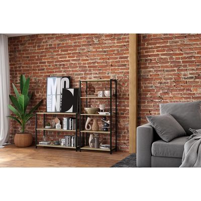 Imagen 2 del producto Estante New York MDP 3 Nivel(es) 94x72x30 cm Miel