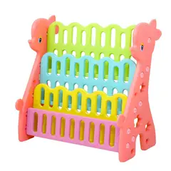 BE DESIGN - Librero Sunny Polipropileno 4 Nivel(es) 65x67x32 cm Rosado