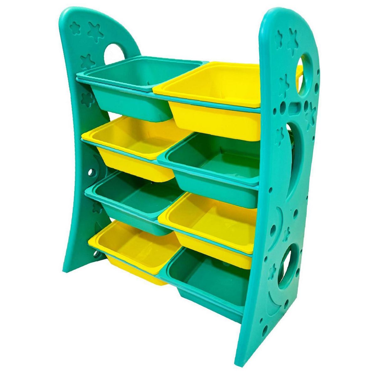 BE DESIGN - Estante Sunny Polipropileno 4 Nivel(es) 92x100x38 cm Azul