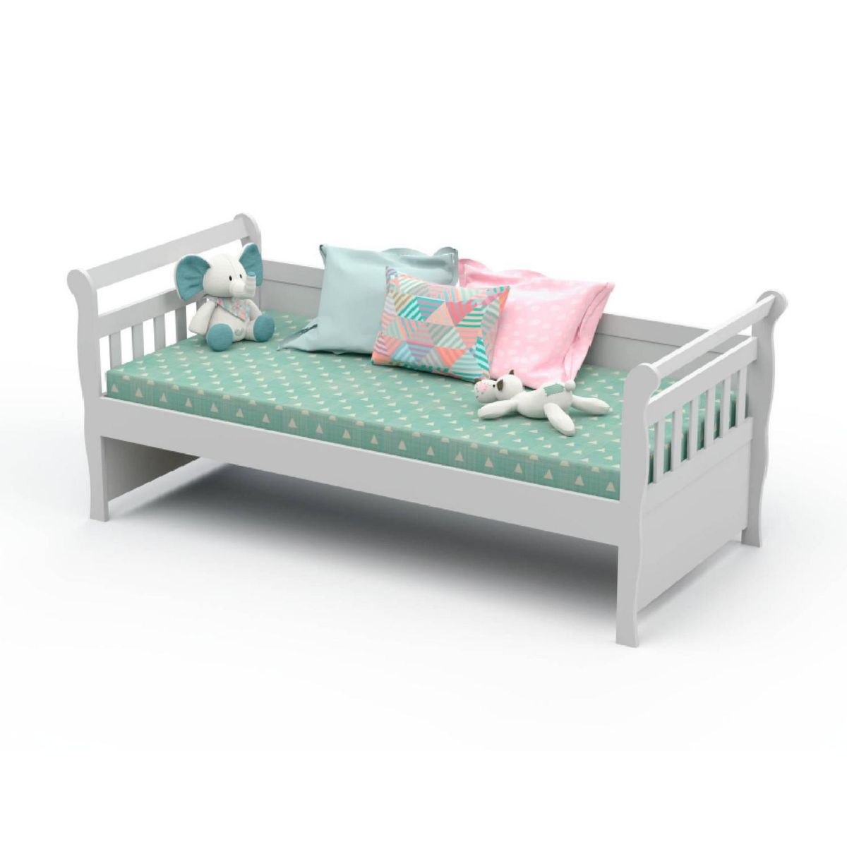 BE DESIGN - Cama Infantil Infantil Cuja Blanco