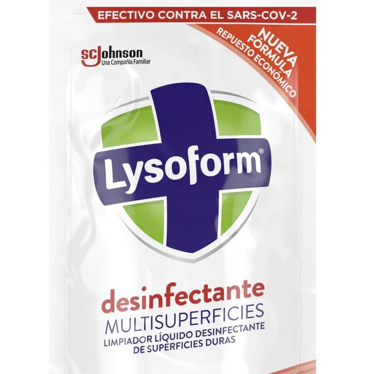 LYSOFORM - Limpiador Líquido Desinfectante multisuperficie recarga