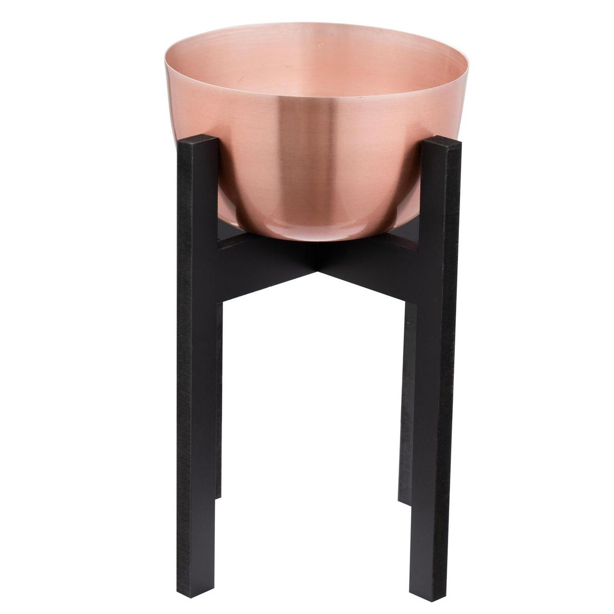 ANASAC - Portamacetero metálico color cobre de 20x30cm