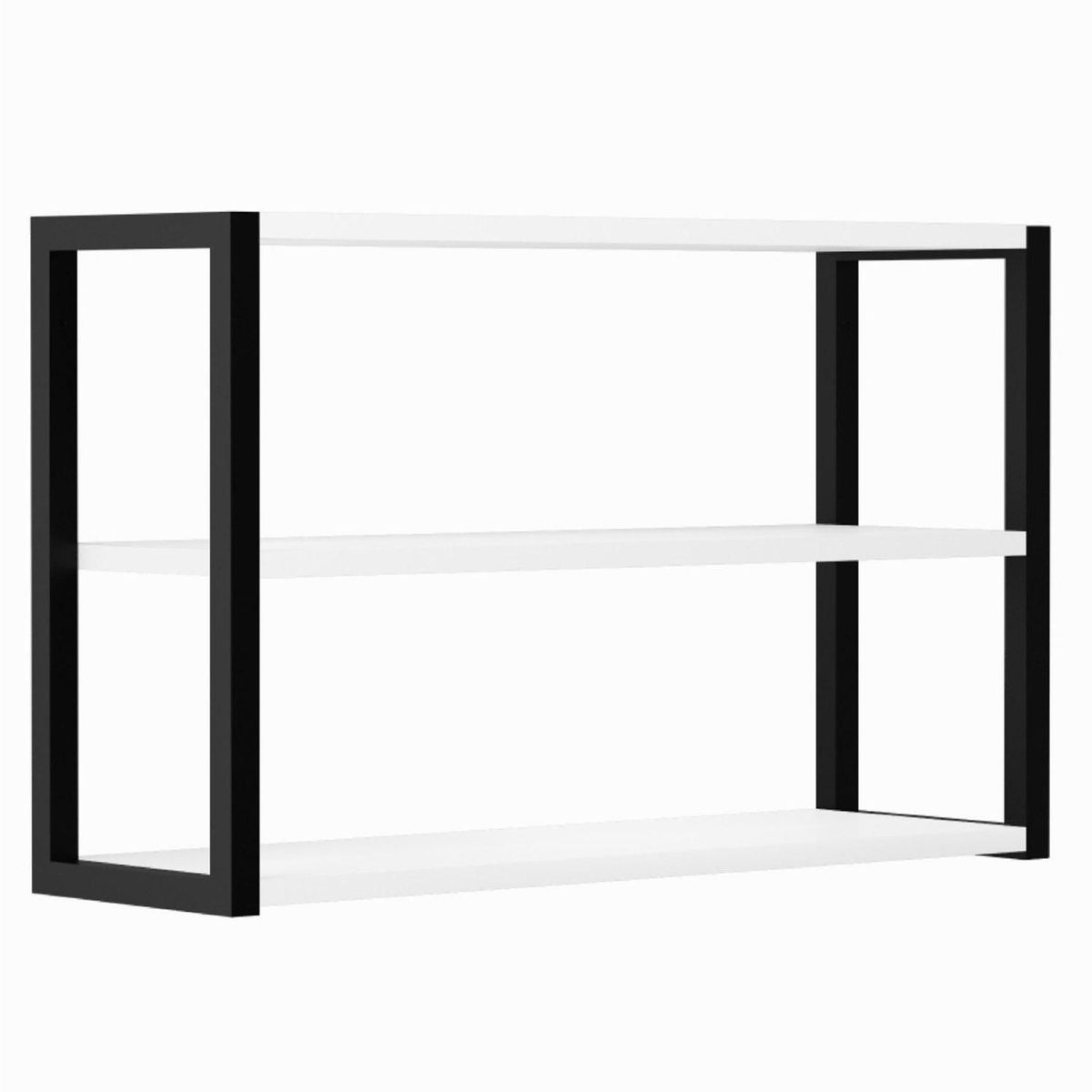 BE DESIGN - Repisa Berlín MDP 3 Nivel(es) 64x40x20 cm Blanco