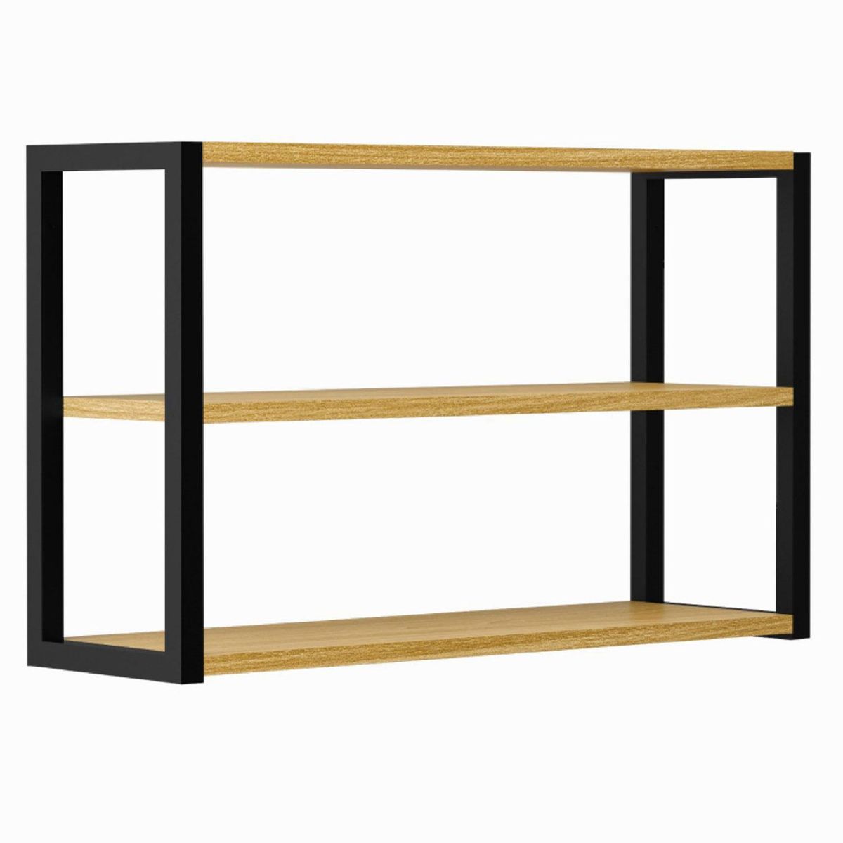 BE DESIGN - Repisa Berlín MDP 3 Nivel(es) 64x40x20 cm Miel