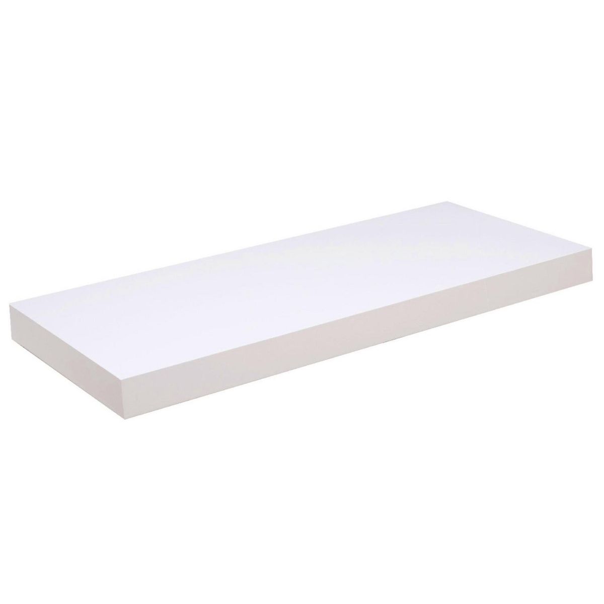 BE DESIGN - Repisa Tendenza MDP 1 Nivel(es) 60x4x25 cm Blanco