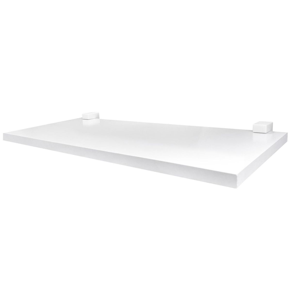 BE DESIGN - Set de Repisas MDP 2 Nivel(es) 60x1.2x20 cm Blanco