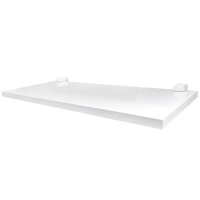 Imagen 2 del producto Set de Repisas MDP 2 Nivel(es) 60x1.2x20 cm Blanco