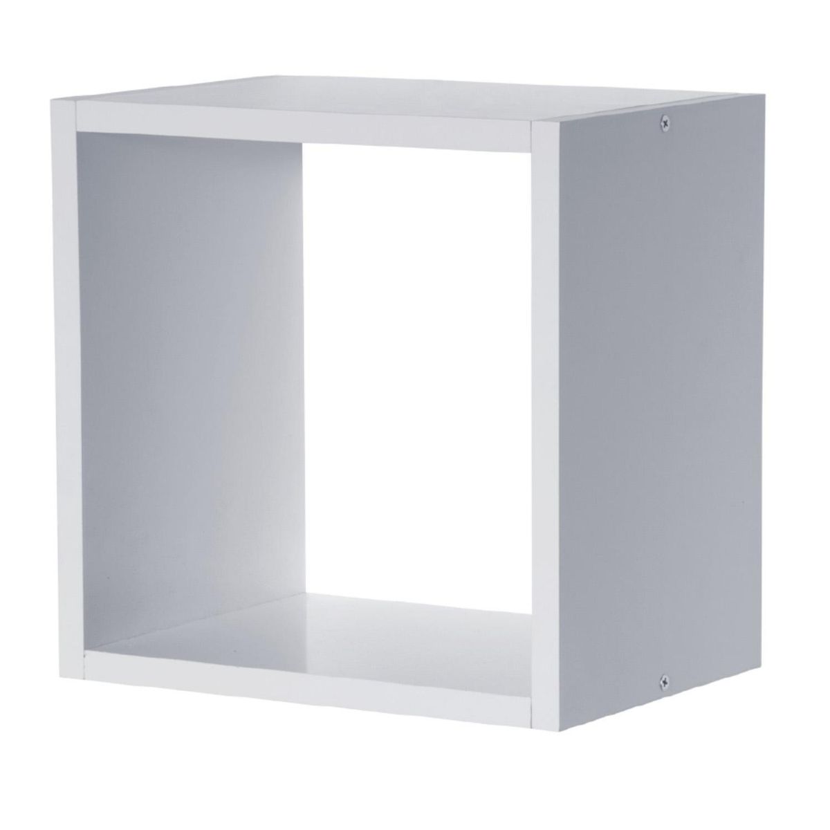 BE DESIGN - Repisa Serenity MDP 1 Nivel(es) 24.5x24.5x15 cm Blanco