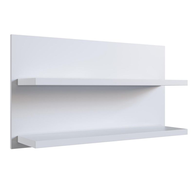 BE DESIGN - Repisa Eleva MDP 2 Nivel(es) 80x45x19.4 cm Blanco