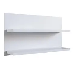 BE DESIGN - Repisa Eleva MDP 2 Nivel(es) 80x45x19.4 cm Blanco