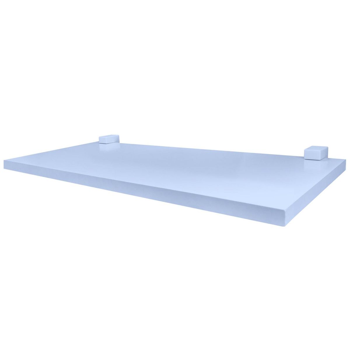 BE DESIGN - Set de Repisas MDP 2 Nivel(es) 40x1.2x15 cm Azul