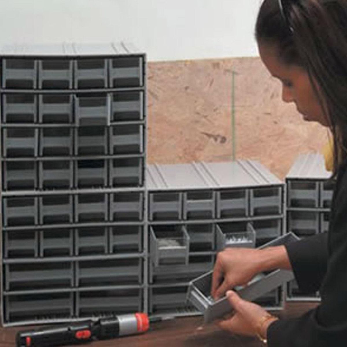 QUANTUM - Gabinete organizador 8 cajones