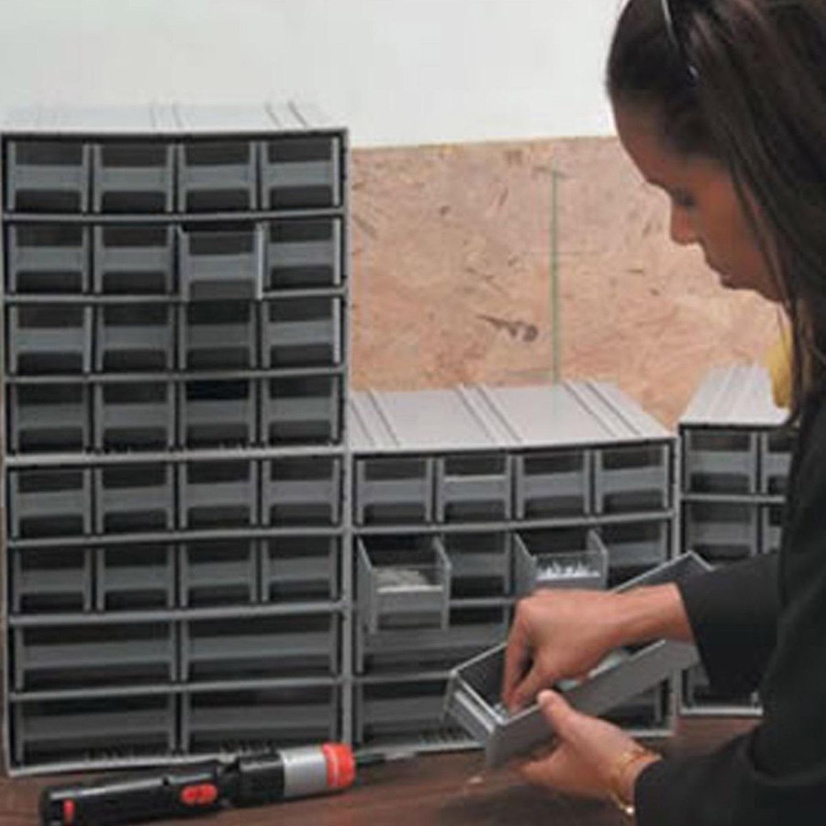 QUANTUM - Gabinete organizador 12 cajones