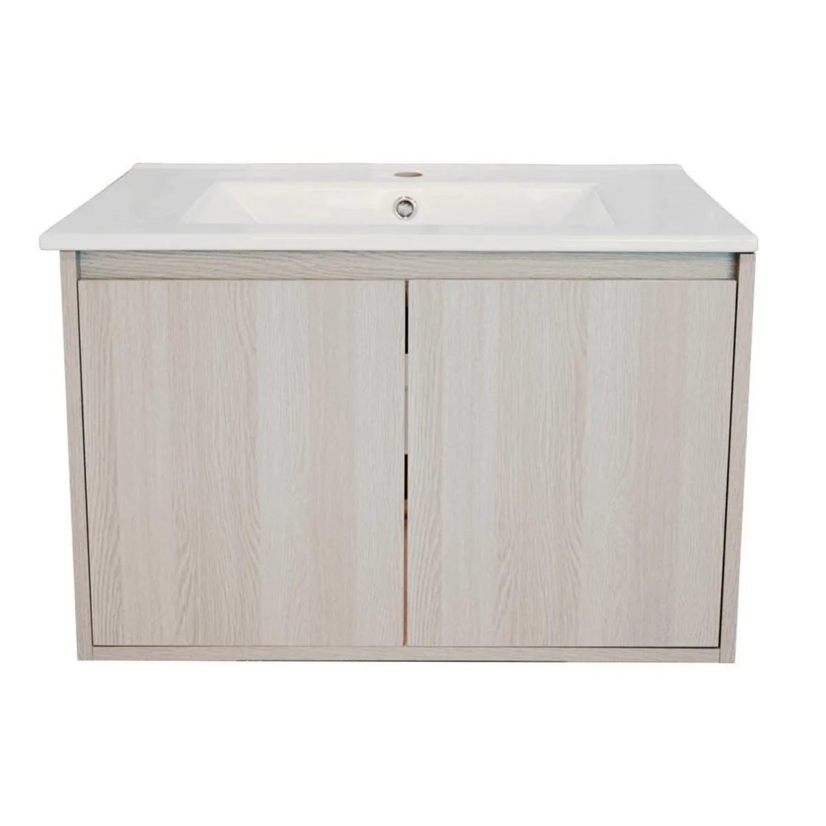 STRETTO - Combo Baño Cromo Mueble/WC One Piece/Lavamanos/Accesorios
