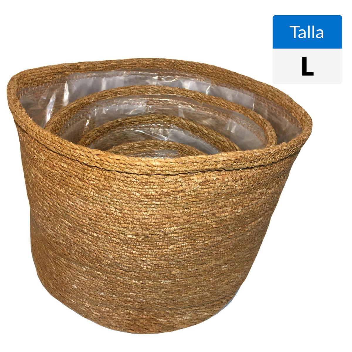 DECOGREEN - Macetero Canasto Rama 35x 30 cm L
