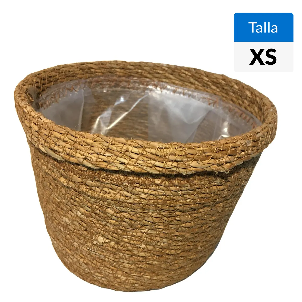 DECOGREEN - Macetero Canasto Rama 20x15 cm XS