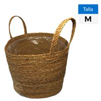 Macetero Canasto Decorativo Brahma 33 X 28 Cm Para Plantas
