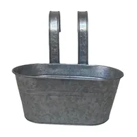 Macetero Colgante de Metal 24x24 cm Metalico