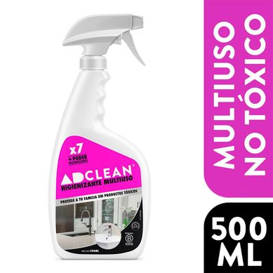 Limpiador higienizante multiuso 500 ml.