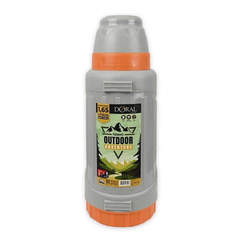 DORAL - Termo Outdoor 1.650 l Acero Inoxidable Gris