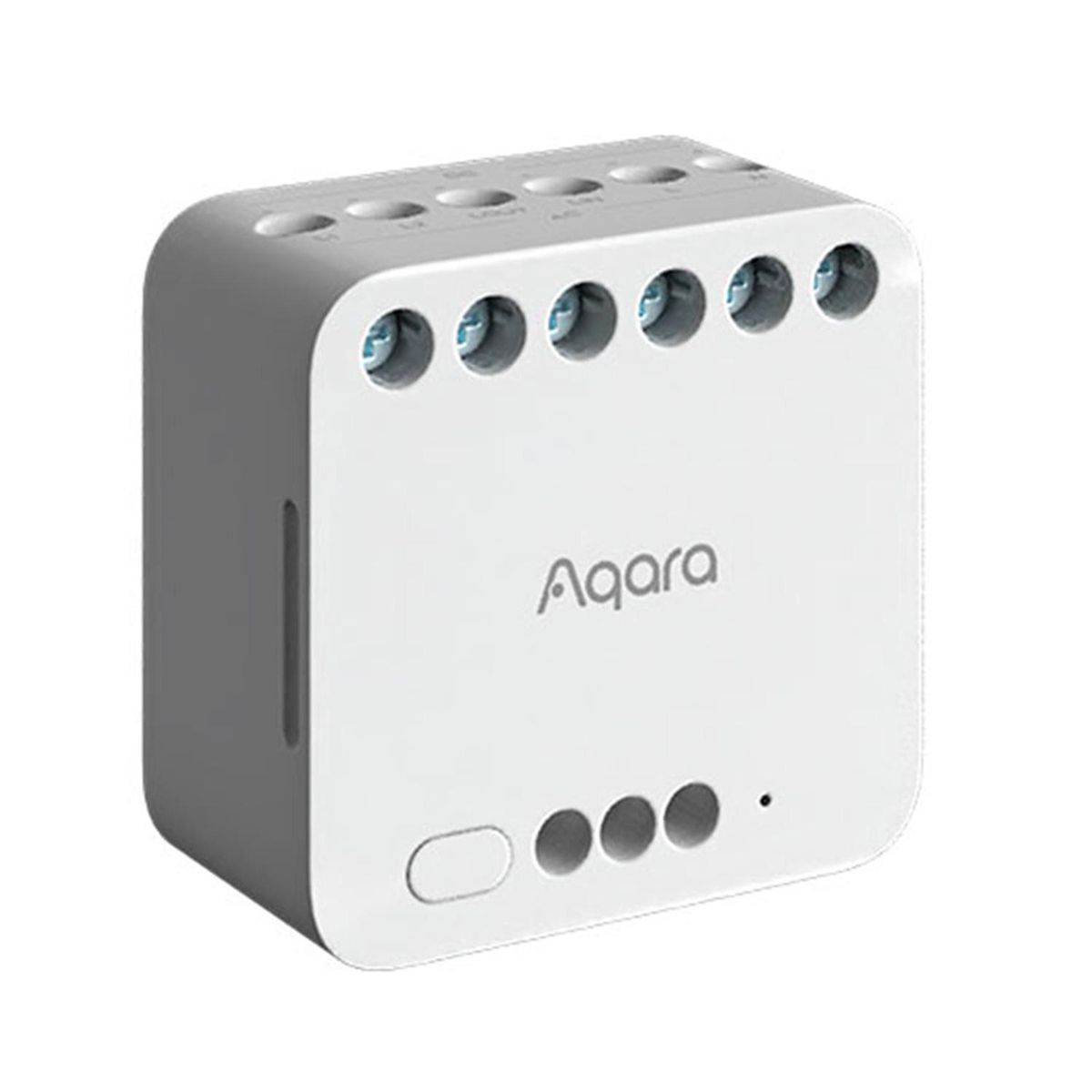 AQARA - Módulo Rele Doble T2 Zigbee Con Contacto Seco Aqara