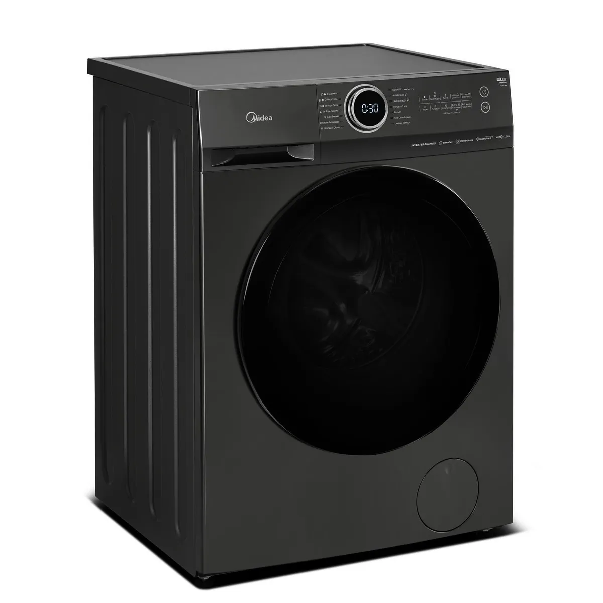 MIDEA - Lavadora Secadora 13/10 kg Inox MF200D130WB/T