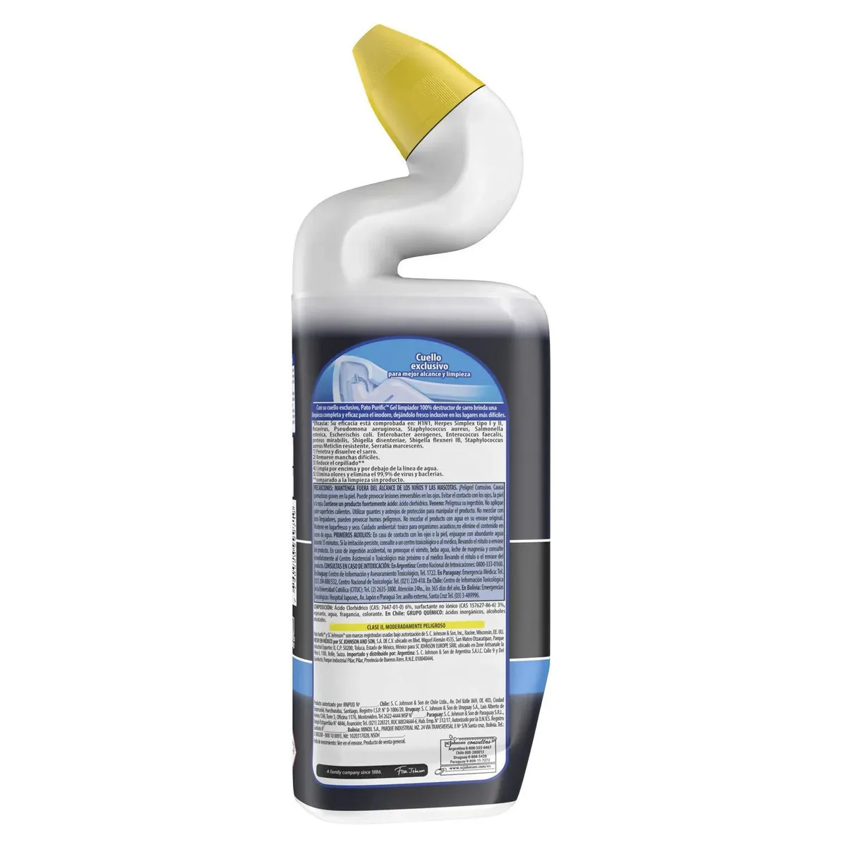 PATO PURIFIC - Limpiador Pato Purific Destructor de Sarro 710 ml Baño Impecable