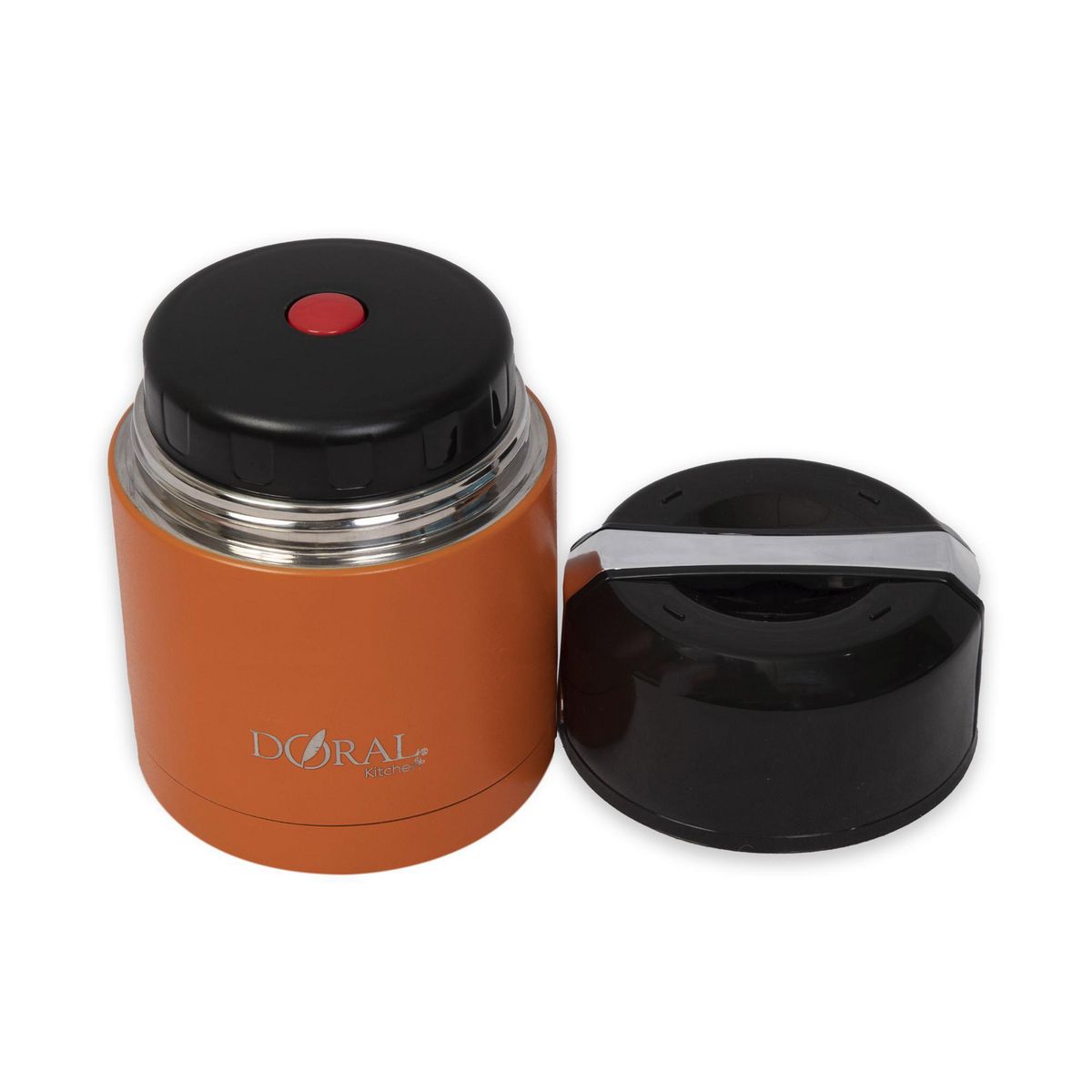 DORAL - Termo para Comida 820 ml Naranjo