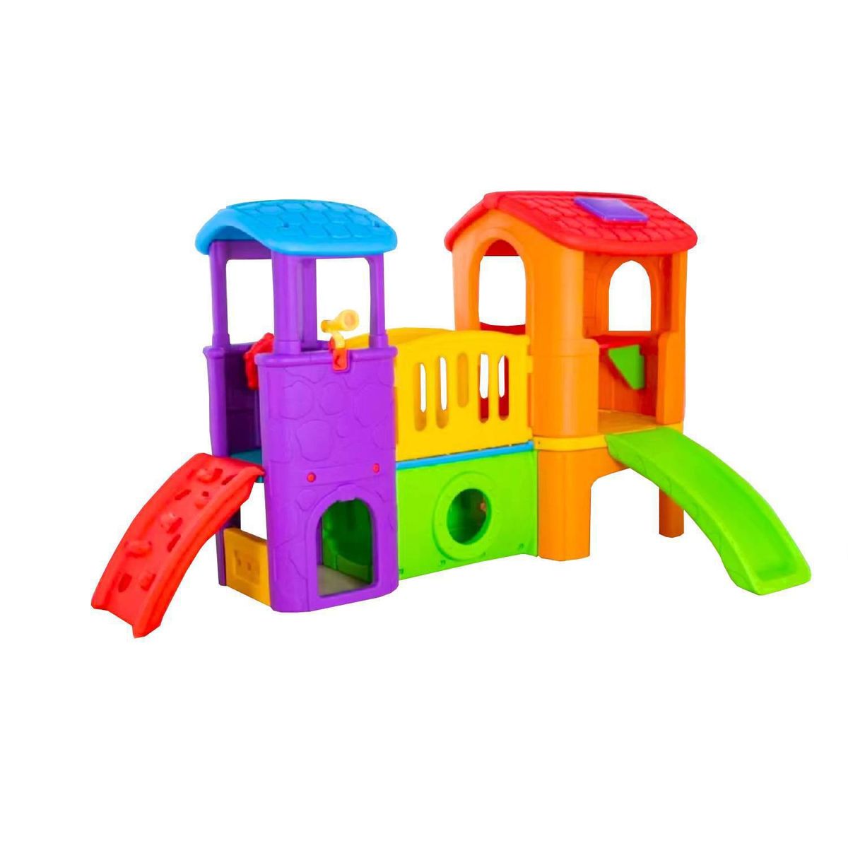 KIDSCOOL - Casa Club de Juego Sunny 175x175x308 cm Multicolor