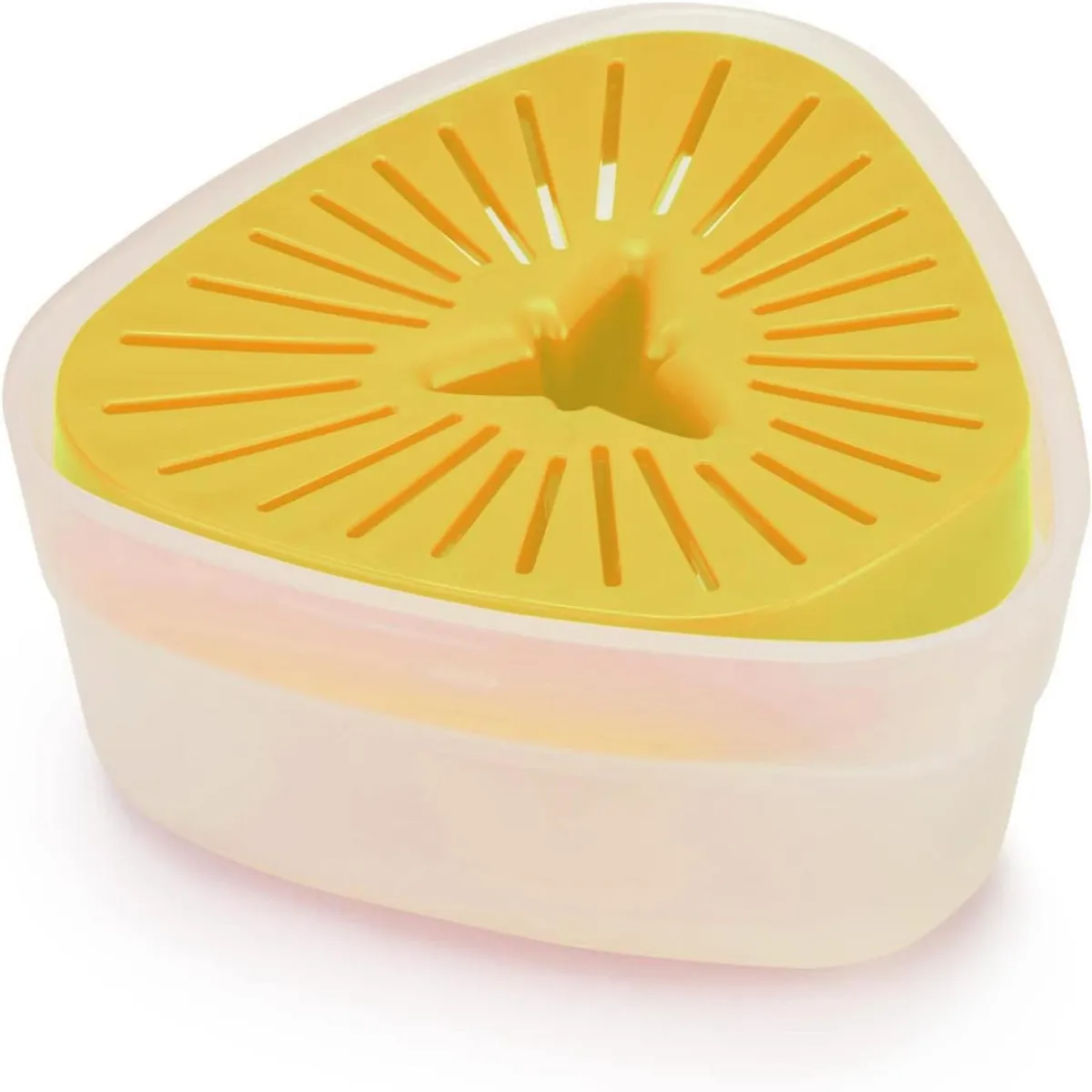 GENERICO - Exprimidor Manual Joseph Duo Amarillo 150 ml Compacto