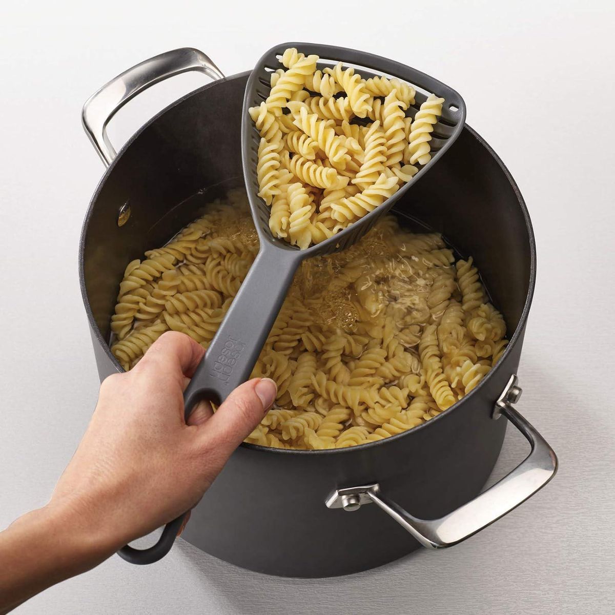 GENERICO - Cuchara Colador Joseph Duo gris y 30 cm