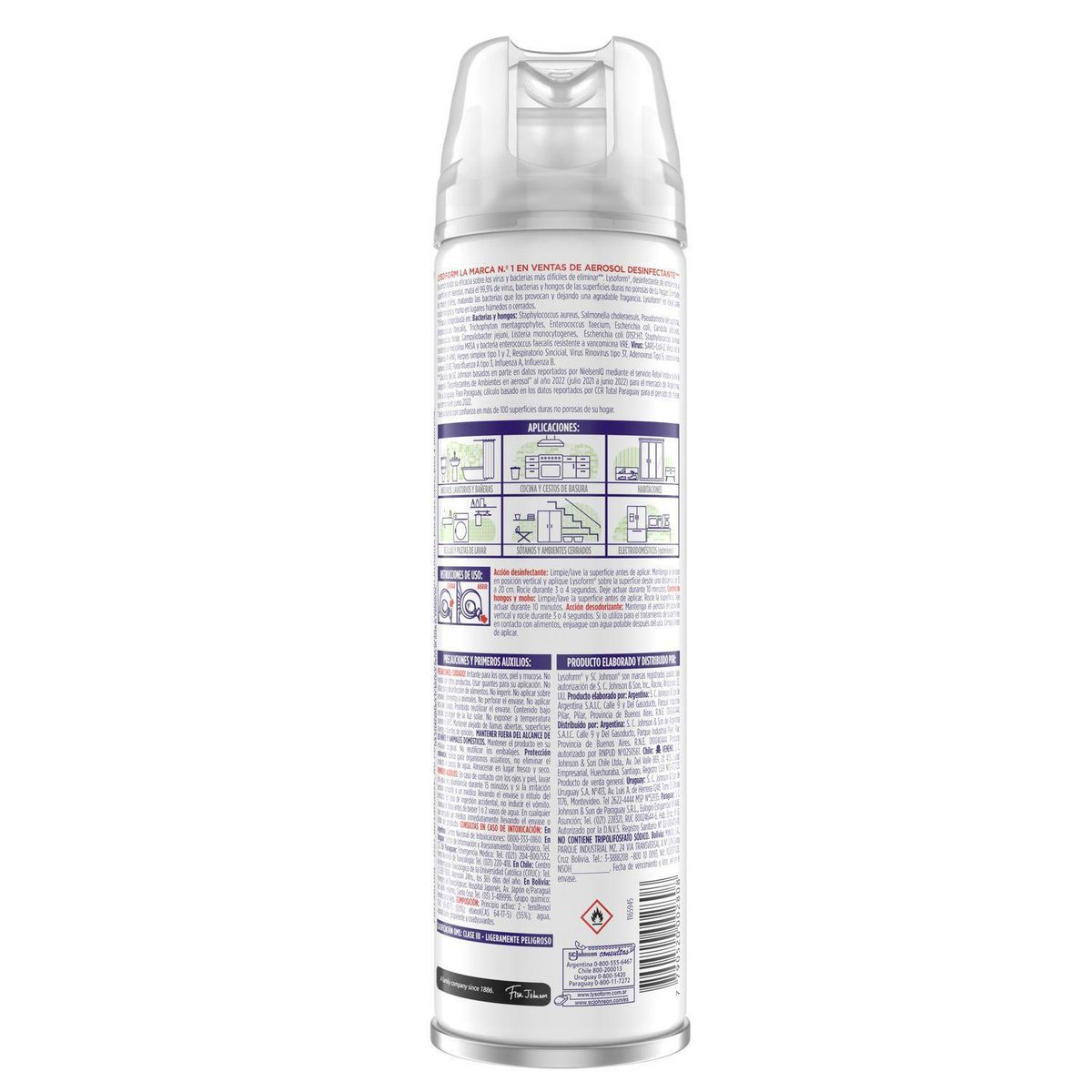 LYSOFORM - Desinfectante aerosol Lysoform Cítrico 360 ml