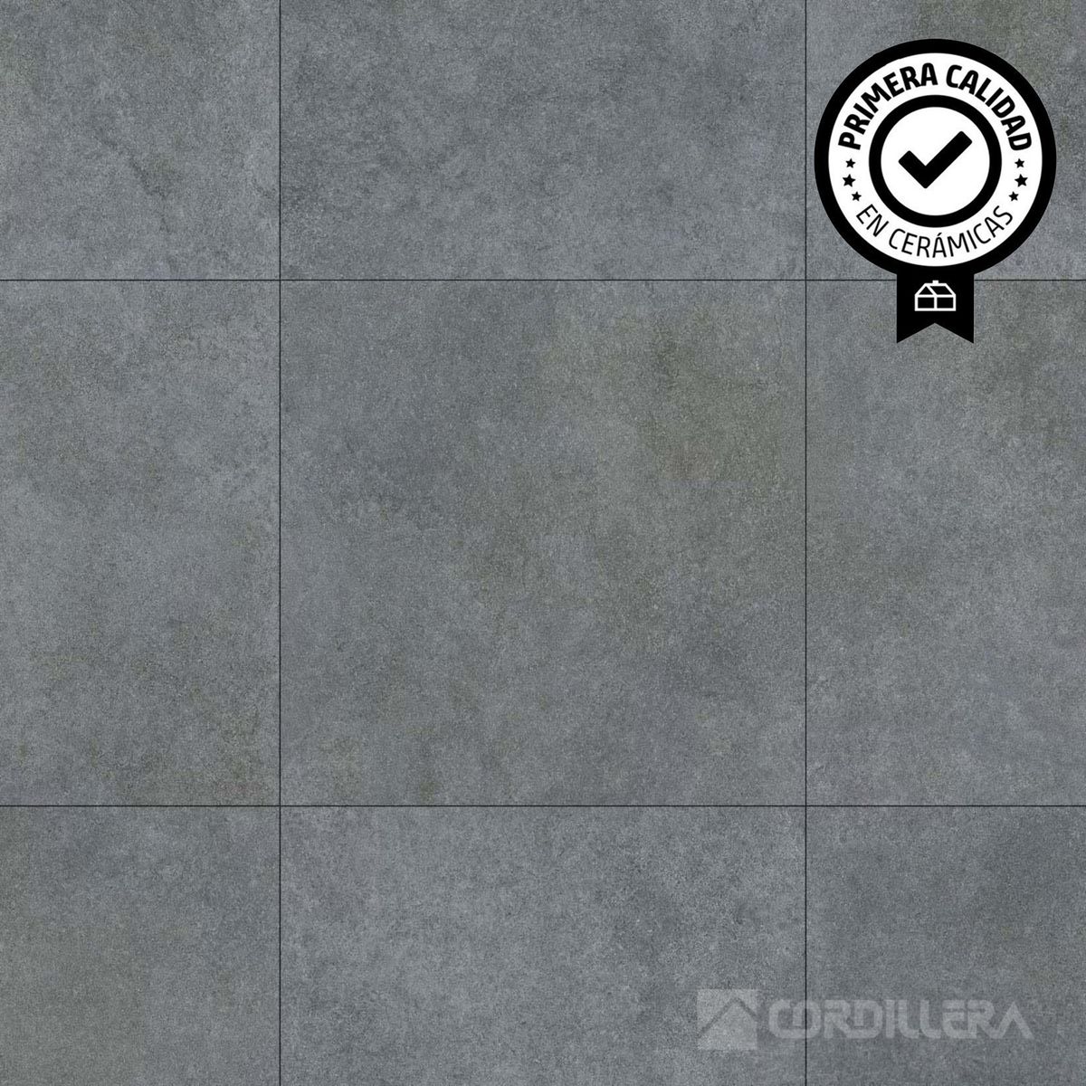 CORDILLERA - Porcelanato 58x58 cm Yrban concrete Antracita 1.68 m2