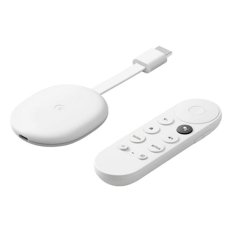 GOOGLE - Dispositivo De Streaming Chromecast Google Tv 4K  Snow