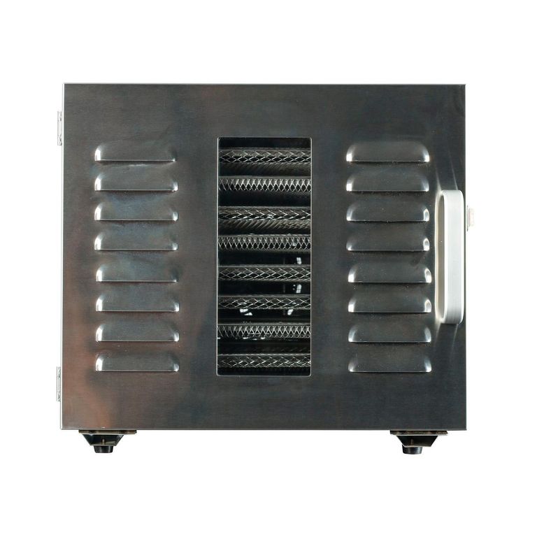 VENTUS Deshidratador Eléctrico Inoxidable 10 Bandejas Industrial 1Kw