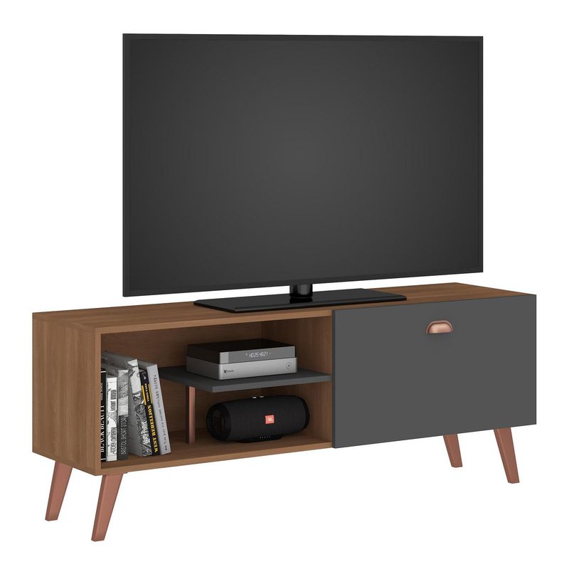 MOBILFRANK - Rack TV 60 " R136GR Grafito 136x55x36 cm
