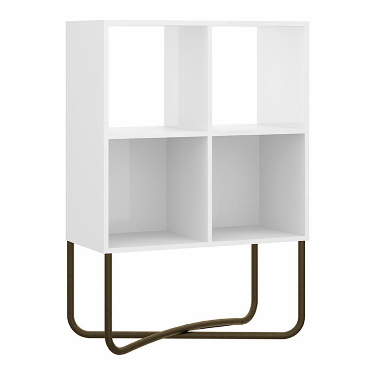 HOGA - Estante Connect MDP 2 Nivel(es) 70x100x36 cm Blanco