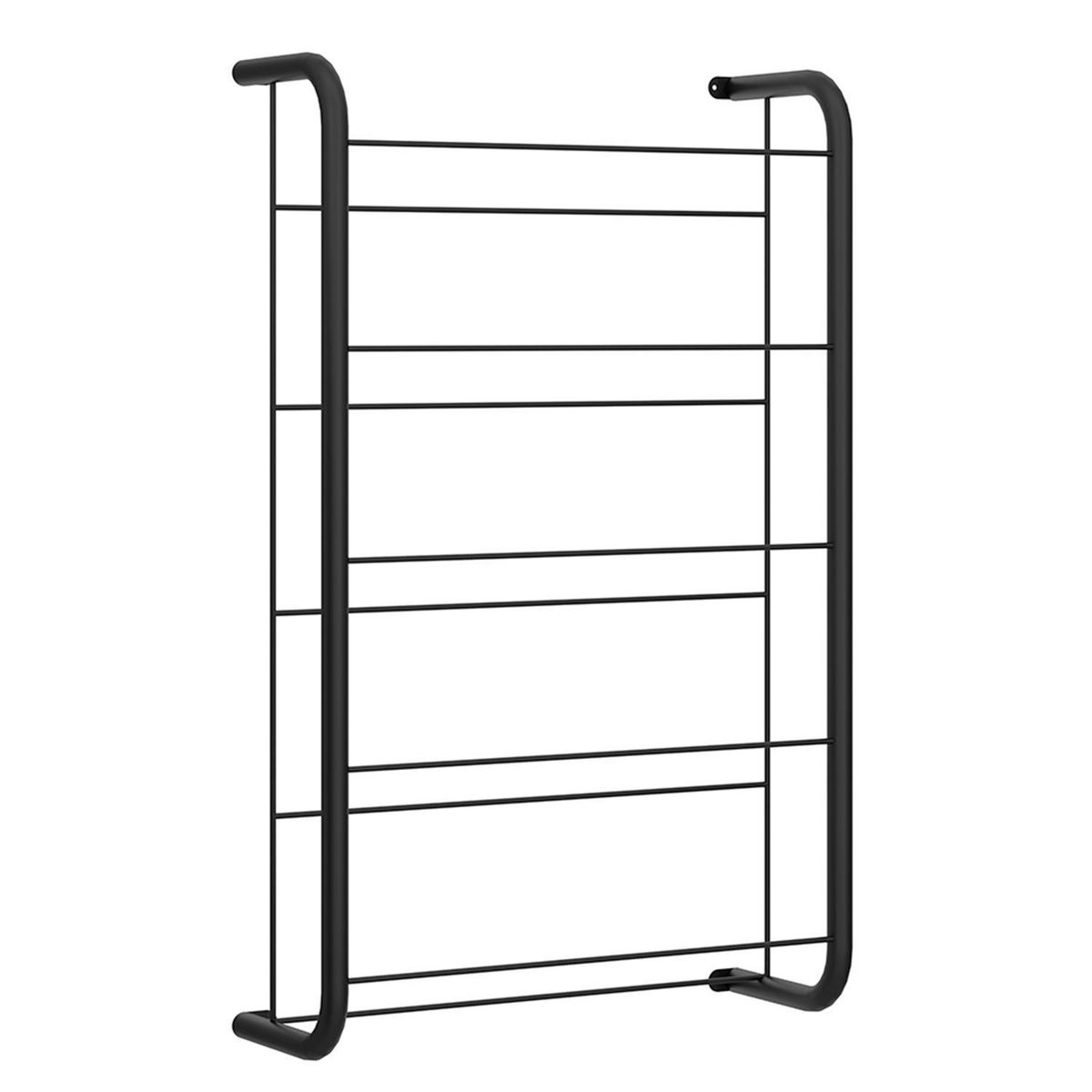 HOGA - Zapatera Connect Metal 4 Nivel(es) 50x81x19 cm Negro
