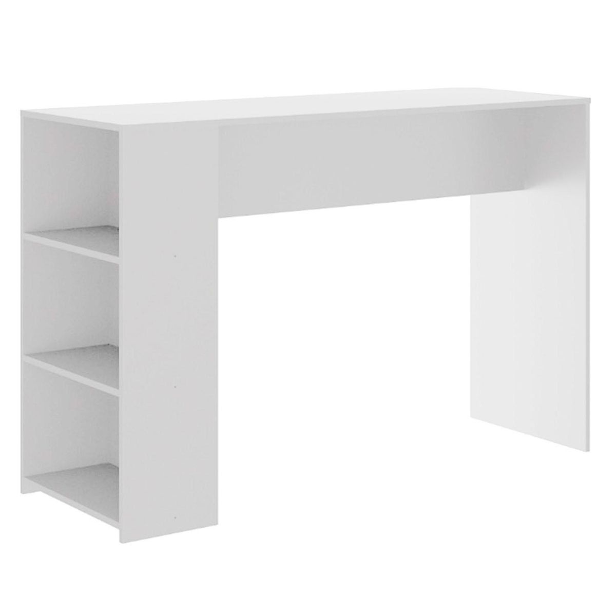 HOGA - Mesa de comedor Roma Blanco 136x93x50 cm